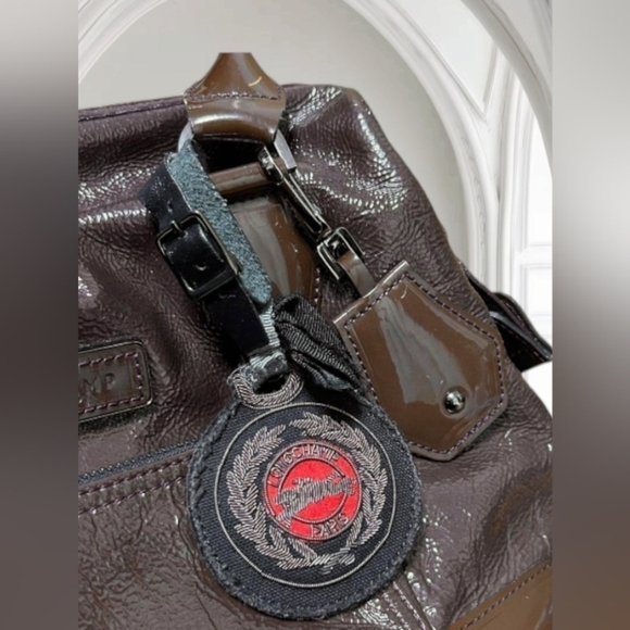 Longchamp Brown Boston Bag Enamel - Picture 15 of 17